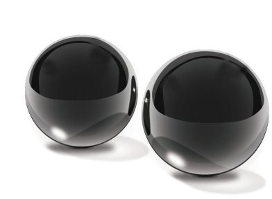 GLASSVIBRATIONS Liebeskugeln phantom schwarz Ø 3,0cm