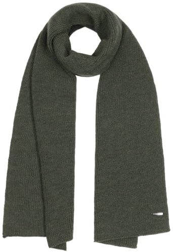 Stetson Caledonia Merinoschal Unifarben Eleganter Wollschal Made in Italy Damen Herren Herbst Winter