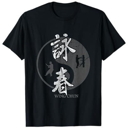 MMA Kung Fu Para Fanáticos De Las Artes Marciales Wing Chun Camiseta