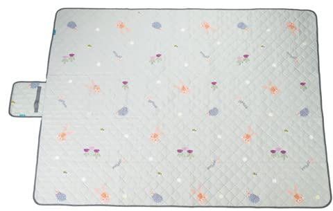 Taf Toys Urban Garden Extra-Large Outdoor Play Mat. 200 x 150cm Baby Floor Mat. Foldable Water Resistant Playmat Folds into Travel Bag. For Babies & Toddlers. Suitable for Baby Boys & Girls 0 Months +