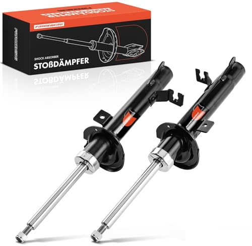 Frankberg 2x Amortisseur à gaz Avant Gauche Droite 495mm Pression de gaz Compatible avec Fusion JU Remplacer# 2711059,333379