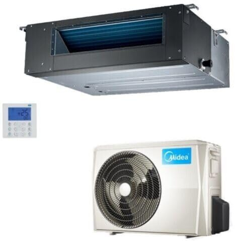 CLIMATIZZATORE CANALIZZATO 30000 MIDEA GAS R-32 DC INVERTER A++A+ WI FI READY LINEA 2023