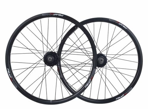 LSRRYD 20 Zoll MTB Laufradsatz 406 Scheibenbremse Mountainbike Aluminiumlegierung Integriertes Rad Kassettennaben Fahrrad Vorderrad Hinterrad Felgen