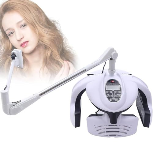 800 W Umlaufender Haartrockner, Stehender Dauerwellen-Farbprozessor-Trockner, Robuster, Verstellbarer Wand-/Stand-Haartrockner – Friseursalon Ausrüstung Zum Färben Und Dauerwellen,WallMounted
