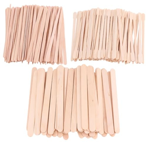 minkissy 600stücke Holzstäbchen Waxing Mit Flachem Und Dünnem Kopf Vielseitige Haarentfernung Wax Applikatoren Für Gesicht Körper Und Augenbrauen Professionell Diy Geeignet