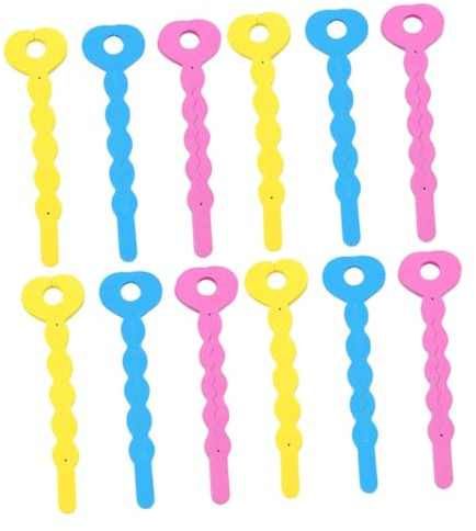 NIYANGLE 24pièces Friser Éponge Barre à Boucles Bâtonnets pour Coiffure Outil de Frisage