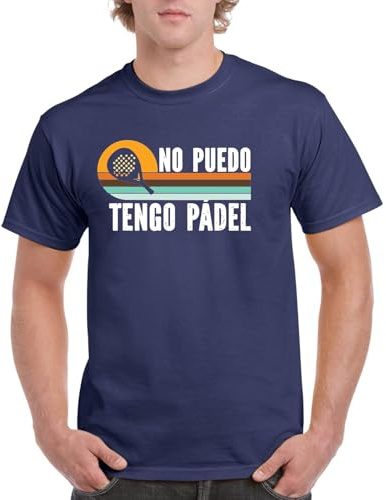 the Fan Tee Camiseta de Adulto de Hombre Deportes Padel Divertida Regalo 002 L