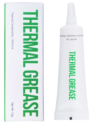 Creality Officielle Graisse Thermique 350 °C Hautes Températures Pâte Thermique Résistante, Conductivité Thermique élevée, pour Toutes Les Têtes d'impression et Buses d'imprimantes 3D (1 pièce)