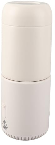 ERYUE Bollitore Elettrico da Viaggio Portatile Senza Fili, Bottiglia D'acqua a Temperatura Costante per Viaggi All'aperto, 400 Ml