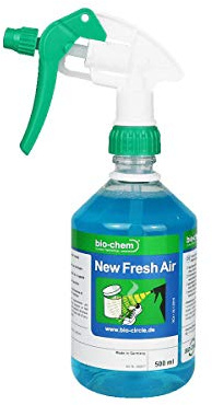 bio-chem New Fresh Air Geruchsentferner 500ml Spray | Lufterfrischer und Geruchsentferner mit Mikroorganismen