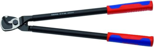 KNIPEX Kabelschere mit Mehrkomponenten-Hüllen 500 mm, 95 12 500