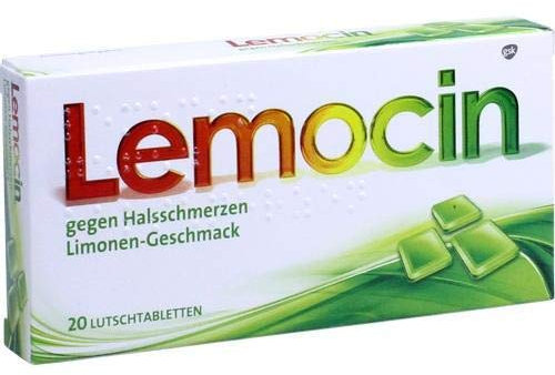 LEMOCIN gegen Halsschmerzen Lutschtabletten 20 St