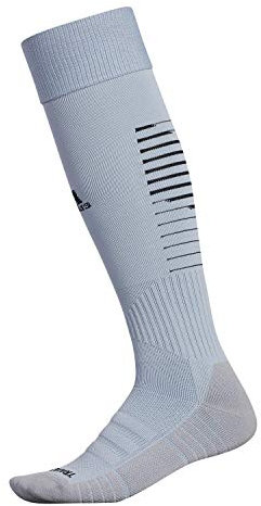 adidas Team Speed 2 Fußballsocken (1 Paar), Unisex-Erwachsene Herren, OTC Sock-Team, Team Speed Ii Soccer Otc Sock, Hellgrau/Schwarz/Light Onix, Medium