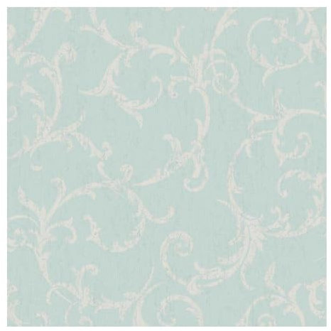 Superfresco Easy Empress Scroll Duck Egg Wallpaper (was £17.99)
