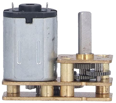 Moteur à Engrenages à Engrenages en Métal DC 6V 1024-N20 Moteur à Engrenages à Vis sans Fin 400RPM Réducteur de Vitesse