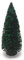 Tradineur - Abeto Decorativo 19 x 8 cm, árbol de Navidad Artificial en Miniatura para Mesa, repisa, Ventana, decoración del hogar navideña