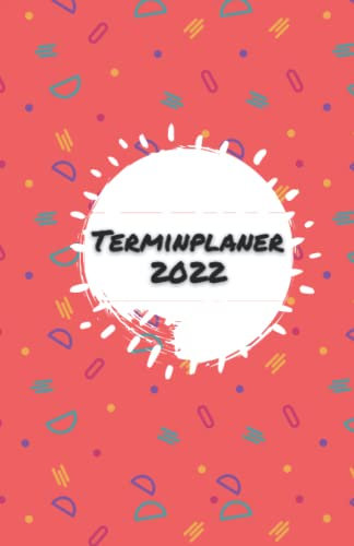 Terminplaner 2022: Terminkalender mit Uhrzeiten (5-20 Uhr), 1 Woche 2 Seiten, A5 Tagesplaner mit Zeit, Erzieherin