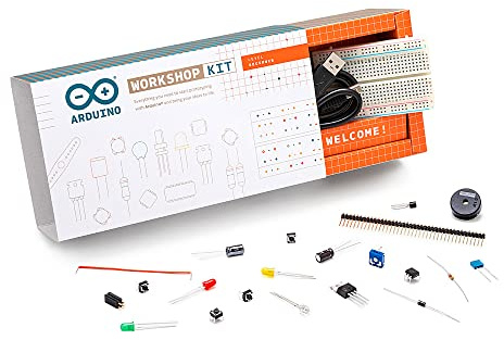 Arduino Workshop Kit [AKX00013] - Komplettes Kit zum Erlernen von Elektronik und Programmierung, ideal f�r Anf�nger und Enthusiasten