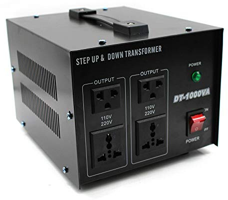 YMTDZ Transformator 1000W-2000W Spannungswandler Transformator 220V/240V auf 110V Wandler Converter Stromwandler für alle Elektronischen und Elektrischen Geräte (1000)