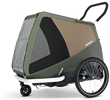 Croozer, Croozer Dog Tammomoss Green, Hundeanhänger, Grün, Unisex-Adult
