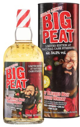 Big Peat Christmas 2022 Cask Strength, 54.2% abv, 70cl