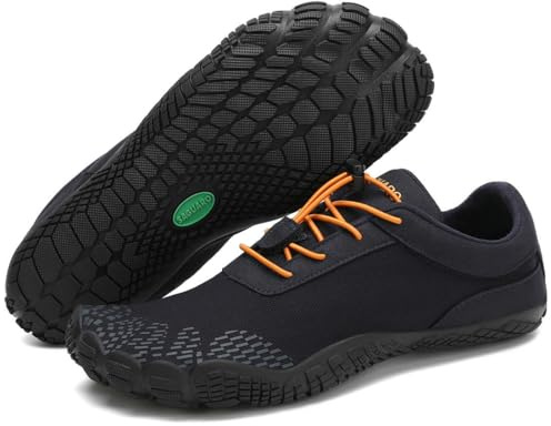 SAGUARO Scarpe Barefoot Minimaliste Uomo Donna - Scarpette Scogli per Spiaggia Acqua - Leggere Antiscivolo Traspiranti - con Padelle Larghe e Zero Gocce, Blu Abete, 38 EU