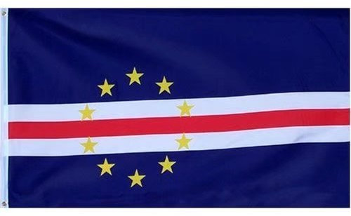 Flag 3x5 Ft (No Flagpole) Cape Verde Flag 3ftx5ft República de Cabo Verde National Flags Polyester with Brass Grommets Flag