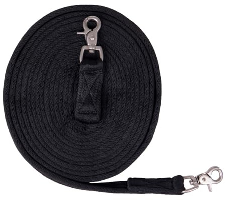 QHP Langzügel Lange Zügel (8 m, schwarz)