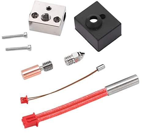 Ender 3 S1 Hotend, Sprite Ender 3 S1 Extruder Sprite Extruder Upgrade Heizblock Kit Hochtemperatur 300℃ für Ender 3 S1, Ender 3 S1 Pro, CR 10 Smart Pro, Sermoon V1 Pro Drucker