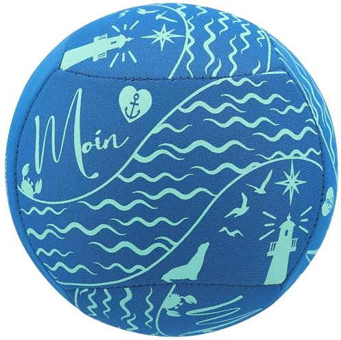 Sunflex® Neopren Zubehör Beach- und Funball Meeresball Größe 3 | Freiteitball & Strandball weich & leicht für den Strand & das Wasser | Souvenir Spielball & für Jede Altersgruppe