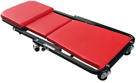 NADCFN Rollhocker Werkstatt hocker Auto-Reparaturwerkbank, Mechaniker-Rollbrett, 36 Z-Rollbrettsitz, 2-in-1-Geschenke für Mechaniker, 300 lbs Kapazität