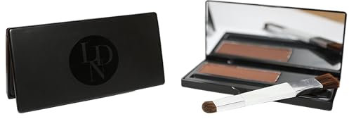 LDN Professional Root Cover Up Kit - No.1 Root Concealer and Touch Up, Covers Regrowth & Hides Grey Hairs Instantly. Non-Oily or Flaking Mineral System Blend Colours Looking Natural 5g (Medium Brown)