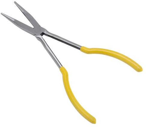 Long Nose Plier, 11in Long Needle Nose Plier Multifunctional for Small Space Auto Repair Work