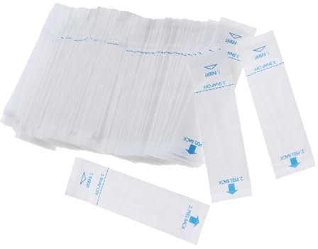 KOMBIUDA 100 Stück Thermometerscheide digitale Cover schützend Für Kleinkind Temperatur Thermometerschutz Universal-Thermometerhüllen Sondenhülsen Schutzfolien für Thermometer Papier