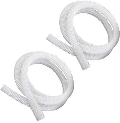 Healifty 2pcs Air Conditioner Hose Extension Washer Drain Hose for Drain Water Washing Machine for Ac Extension and Tumble Dryer