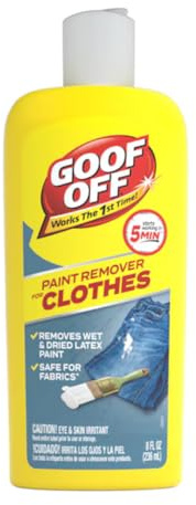 Carpet Paint & Stain Remover – 8 oz | Professional Cleaner for Rugs & Upholstery | Removes Latex Paint, Acrylic & Tough Stains