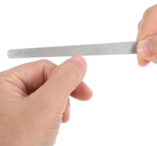 Metall Nagelfeile, Nagelschleifer, Tragbarer Feiler für Maniküre, Für Pediküre Maniküre Heimspa Salon Reisen Und Camping