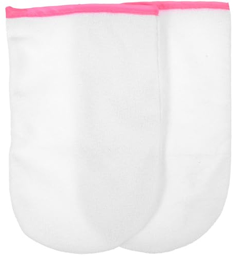 PLAFOPE Guantes Calefactables de Tela de Rizo para Terapia de Parafina, Talla Única, Guantes Aislantes de Felpa para Cuidado de Manos y Manicura en Spa y Salón de Belleza