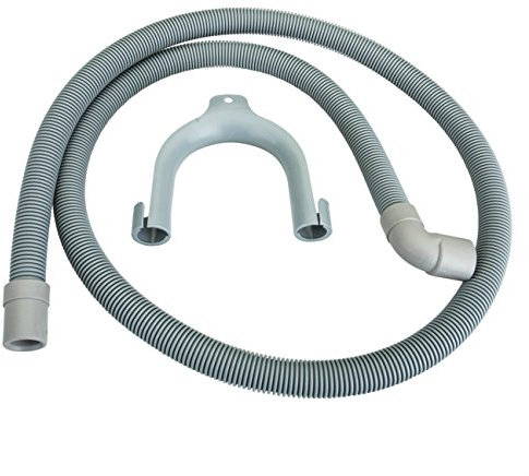 First4Spares Universal Replacement Washing Machine Waste Water Drain Hose (1.6M 19/22MM 90DEG)