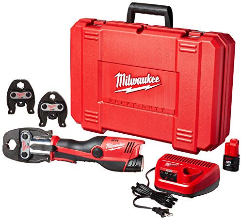 Milwaukee 2473-22 M12 Force Logic Presswerkzeug 1/5.1 cm-2.5 cm Kit