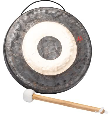 Fuzeau - Mond-Gong aus Bronze – Bass und tiefe Klänge – Entspannung und Meditation – Wohlbefinden mit Klang – Musikinstrument – geeignet zum Lernen von Kindern ab 8 Jahren – Ref. 9548