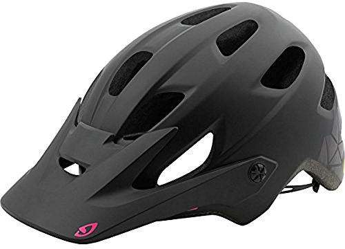 Giro Cartelle MIPS Womens Mountain Cycling Helmet - Small (51-55 cm), Matte Black/Pink (2019)