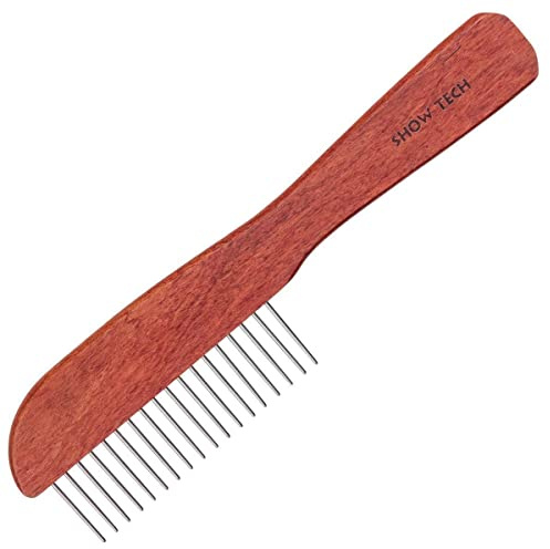 Show Tech Rosewood Poodle Comb 23 cm