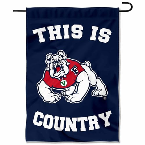 Fresno State Bulldogs This is Bulldogs Country Garden Banner Flag