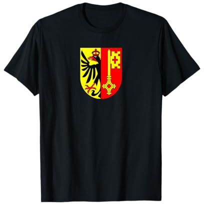Genève - Ville suisse et blason du canton T-Shirt