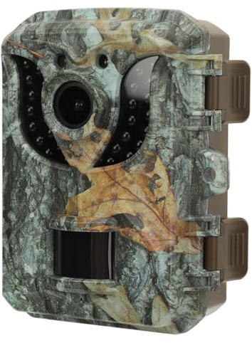 ciciglow Wildkamera, Metall und ABS 1080P Jagdkamera 0,2 S Auslösegeschwindigkeit für Vieh