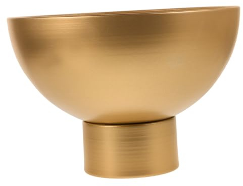 Warmhm Gold Orchid Pot Large Capacity Plant Pot for Home Decor Gold Decor Planter Wish for Indoor Outdoor Plants