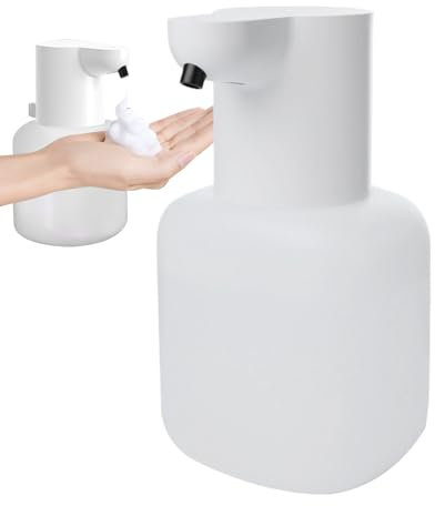 Motion Sensor Soap Dispenser - Motion Sensor Electric Liquid Dispenser Large Volume Automatic Shampoo Soap Dispenser with Refill Function for Household Couples Colleagues