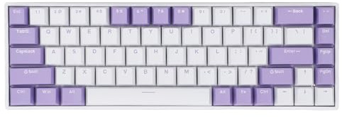 SUNGOOYUE Tamaño de Iluminación RGB 60% Juego Mecánico Juego Mecánico Teclado Inalámbrico Teclado Cbilated para 2000 ME XP, 7, 8, 10,
