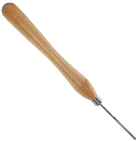 PRETYZOOM Utensile da Tornio per Lavorazione Del Legno Punteruolo per Scodelle Strumento Professionale per Tornitura Del Legno e Progetti Ornamentali